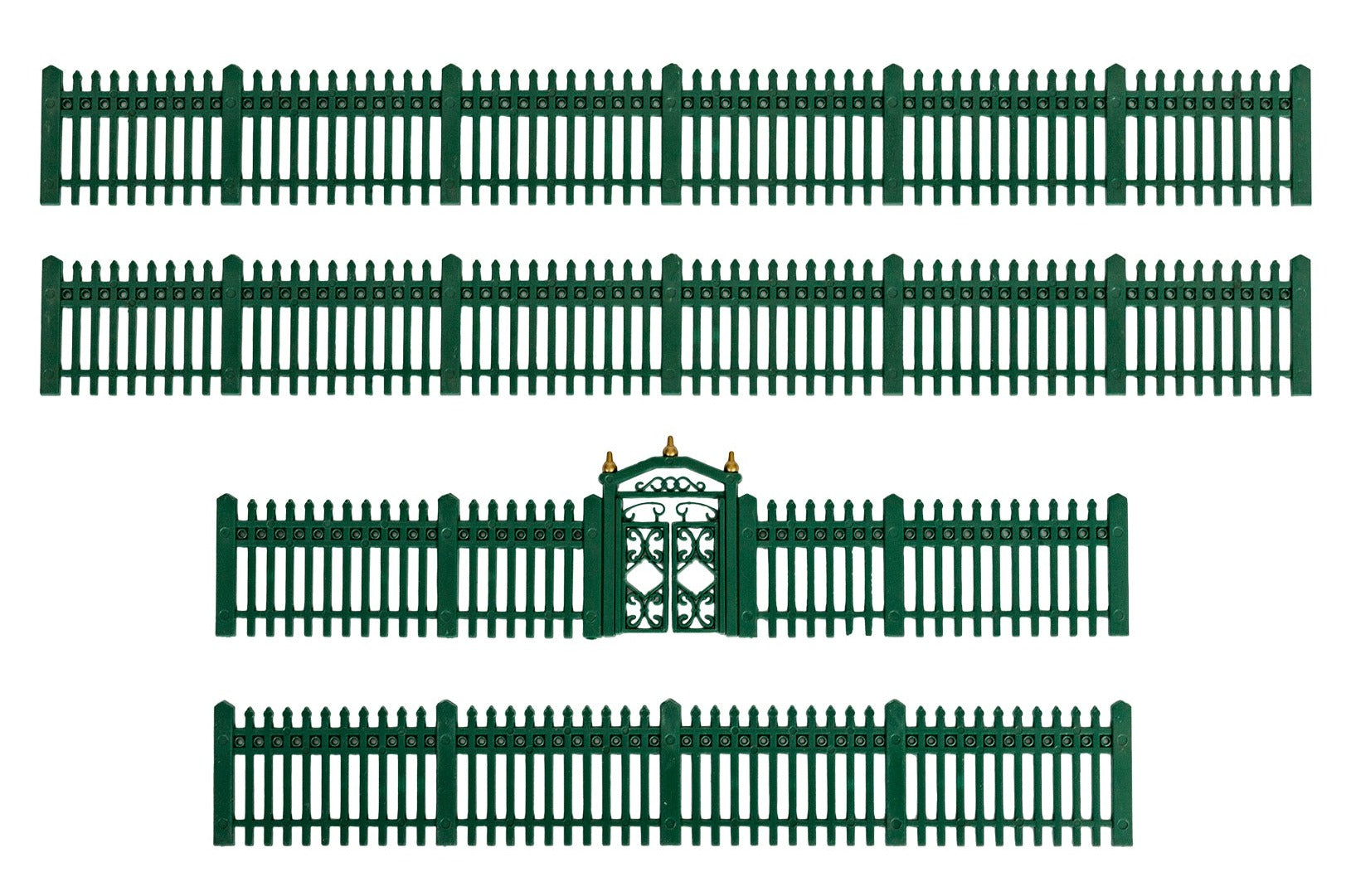 O Green Iron Fence