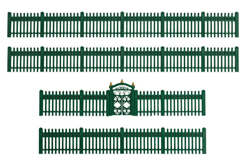 O Green Iron Fence