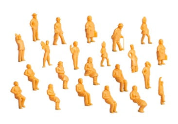 O Unpainted Figure 36-Pack