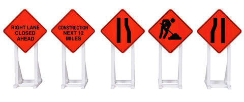 O Construction Signs 5-Pack