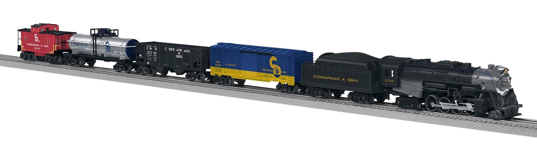 O Steam LionChief Set, Chesapeake & Ohio #276