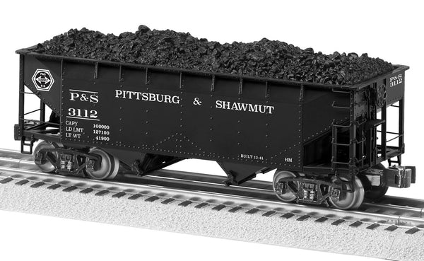 O P&S Die-Cast AAR 2-Bay Hopper 2-Pack