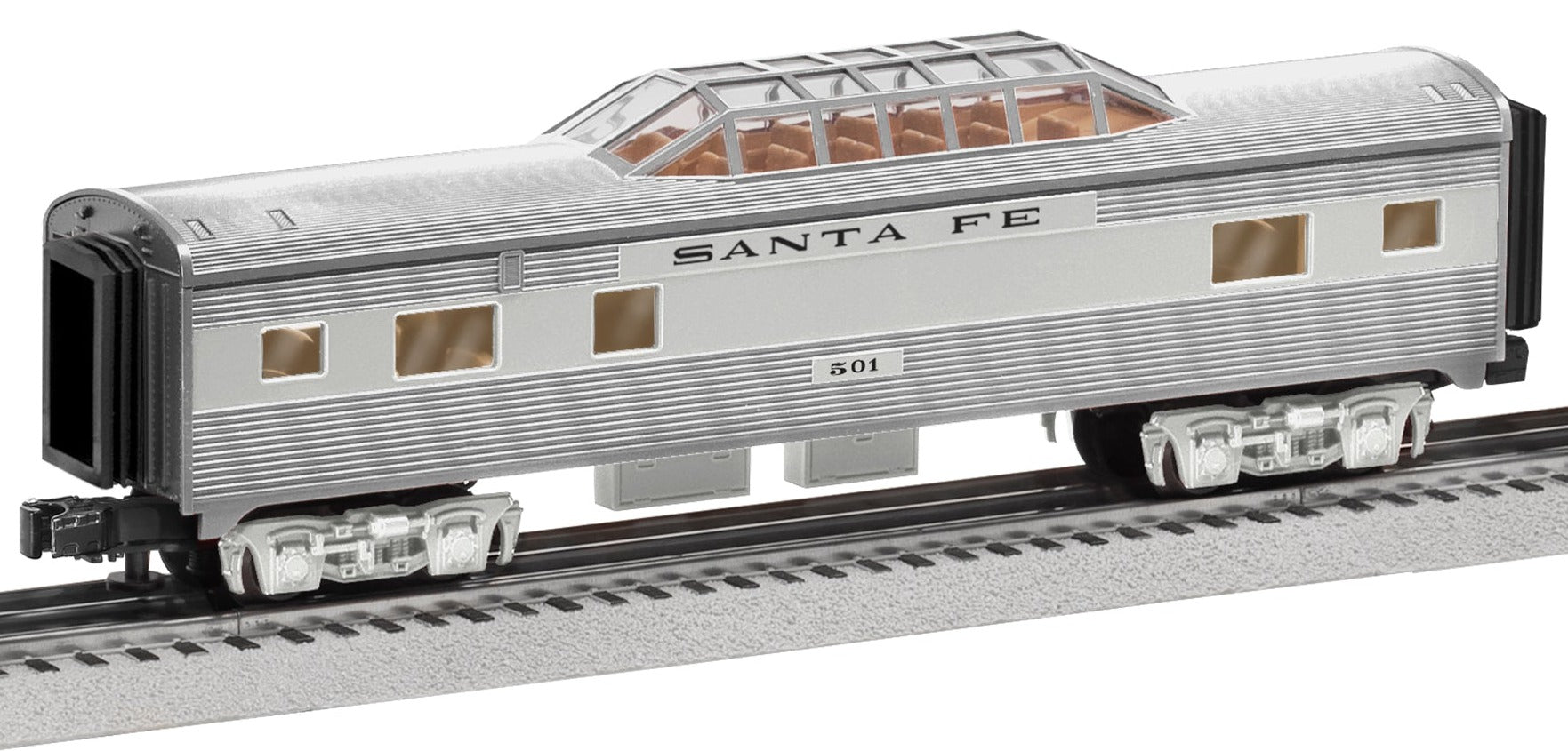 O Vista Dome Car Santa Fe Chief #501 Add-On