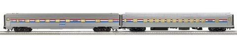 O Amtrak Phase III 21" Passenger 2-Pack