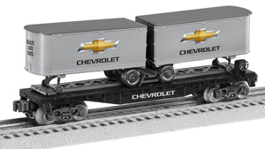 O Chevy Flatcar with Piggyback Trailers