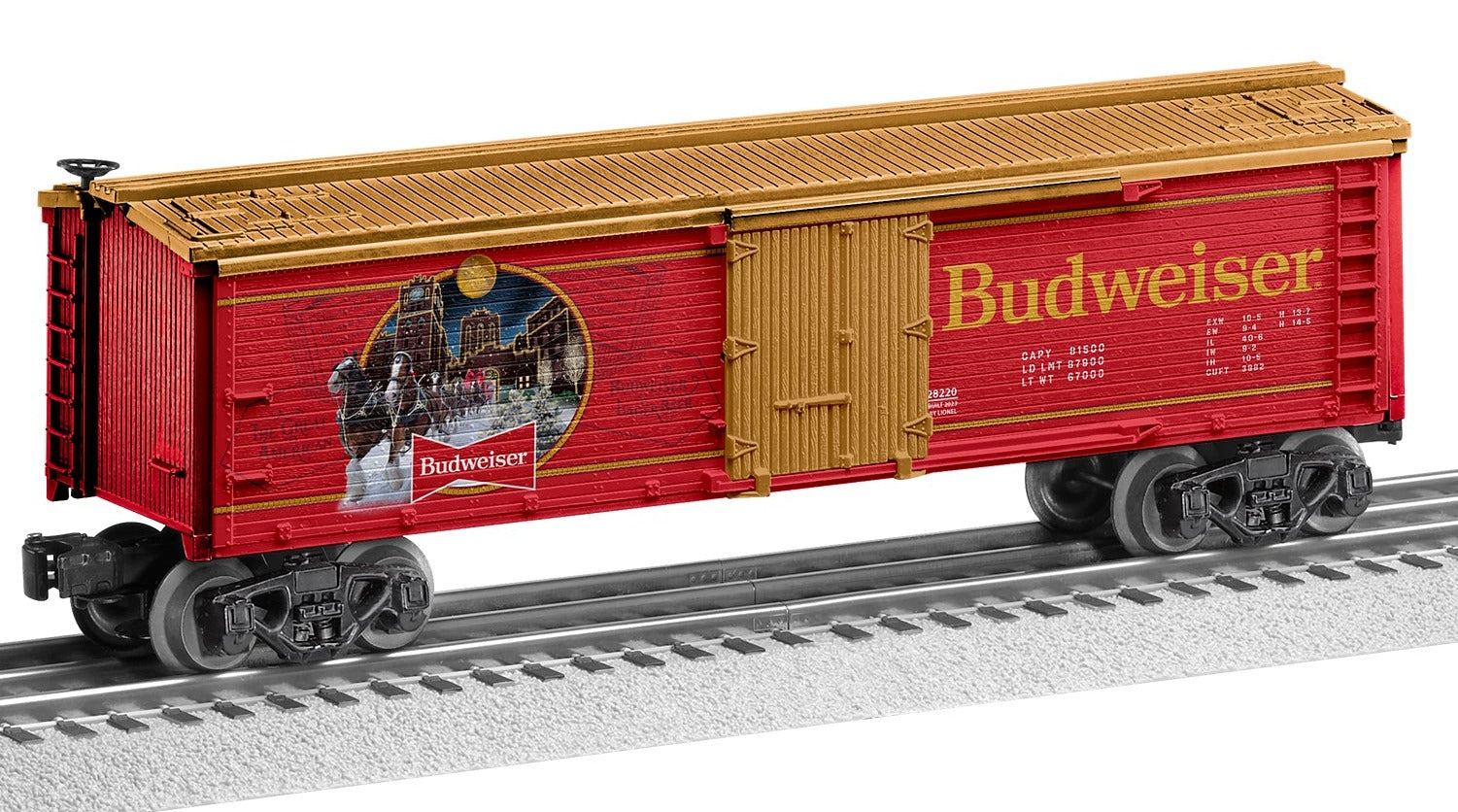 O Budweiser Clydesdale Reefer Hobby Express Inc.