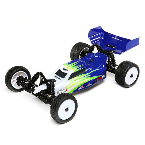 1/16 Mini-B 2WD Buggy Brushed RTR Blue/White