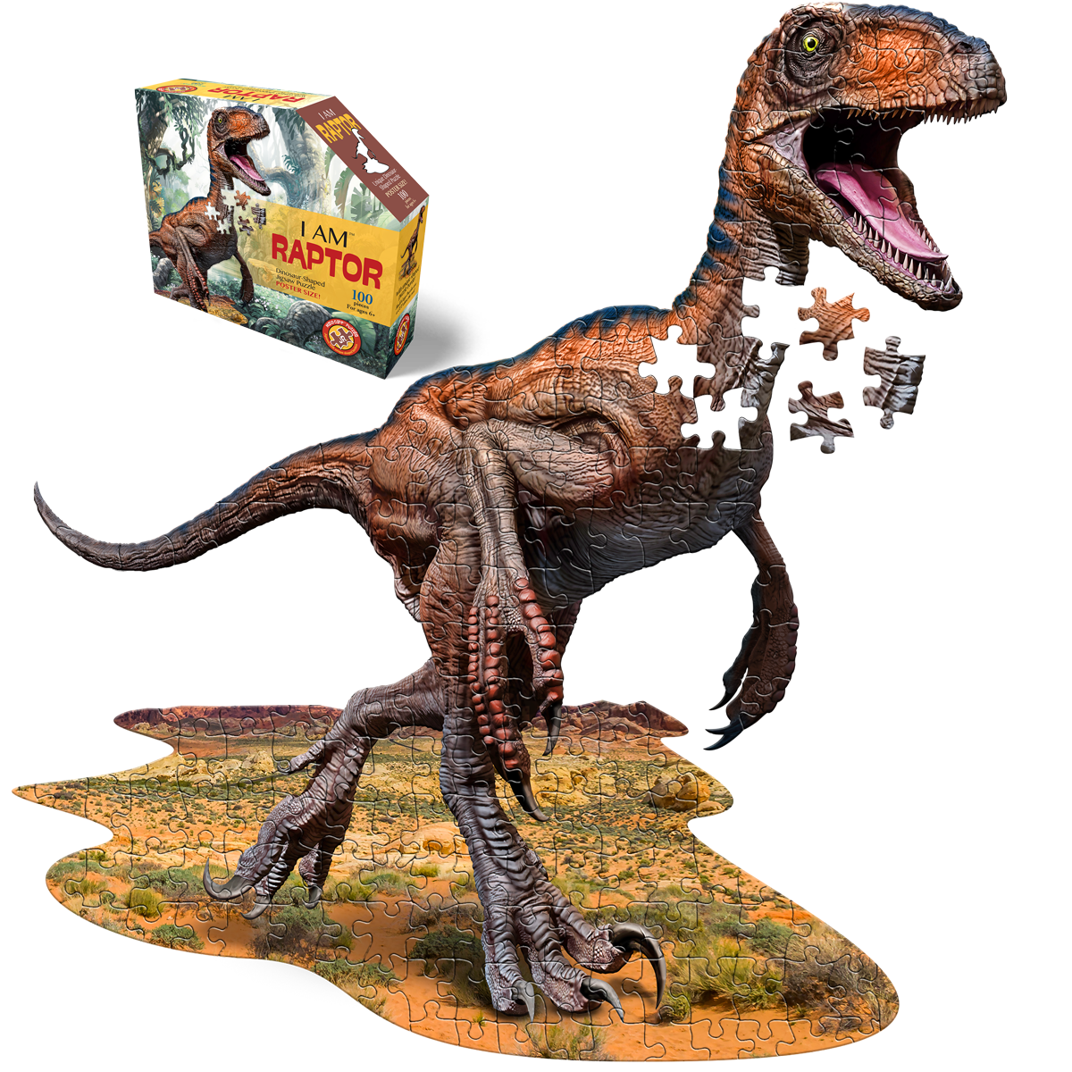 I Am Raptor 100pc Puzzle