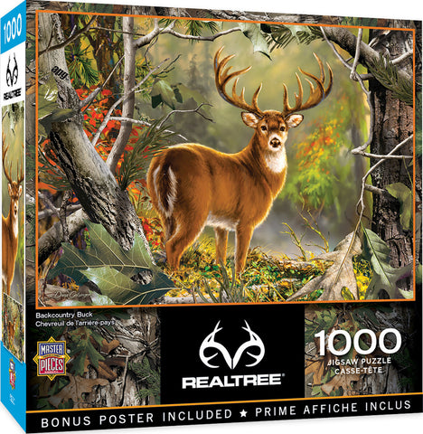 Backcountry Buck 1000pc Puzzle