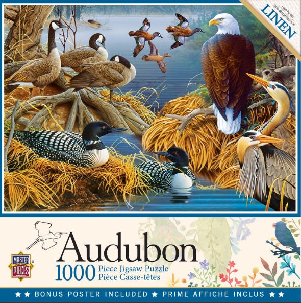 Audubon - Lake Life 1000pc Puzzle