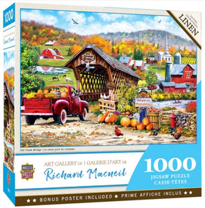 Art Gallery - Old Creek Bridge 1000pc Puzzle