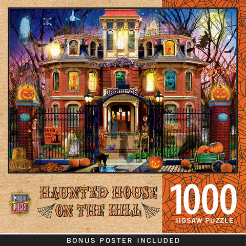 Halloween - Haunted House on the Hill 1000pc Puzzle