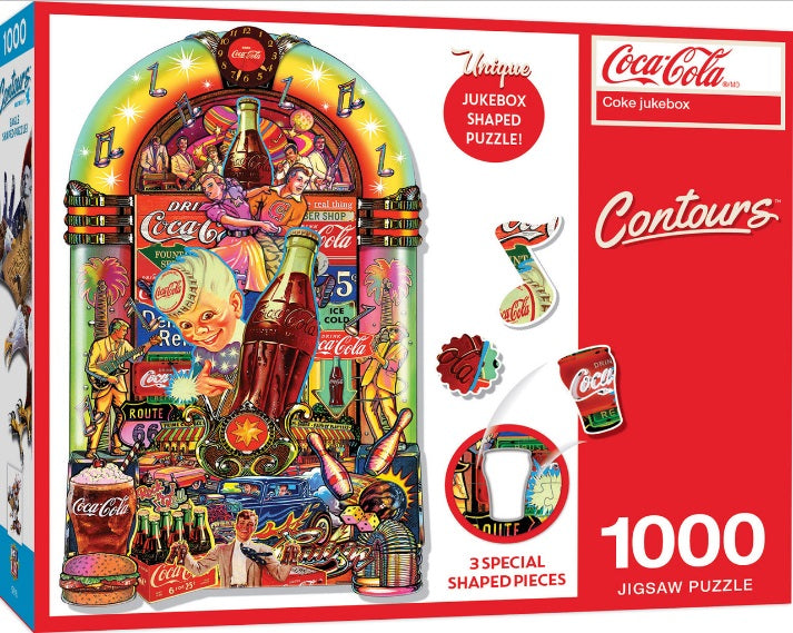 Coke Jukebox 1000pc Puzzle