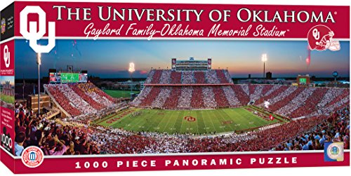 Oklahoma University Panoramic 1000pc Puzzle