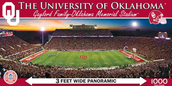 Oklahoma University Panoramic 1000pc Puzzle