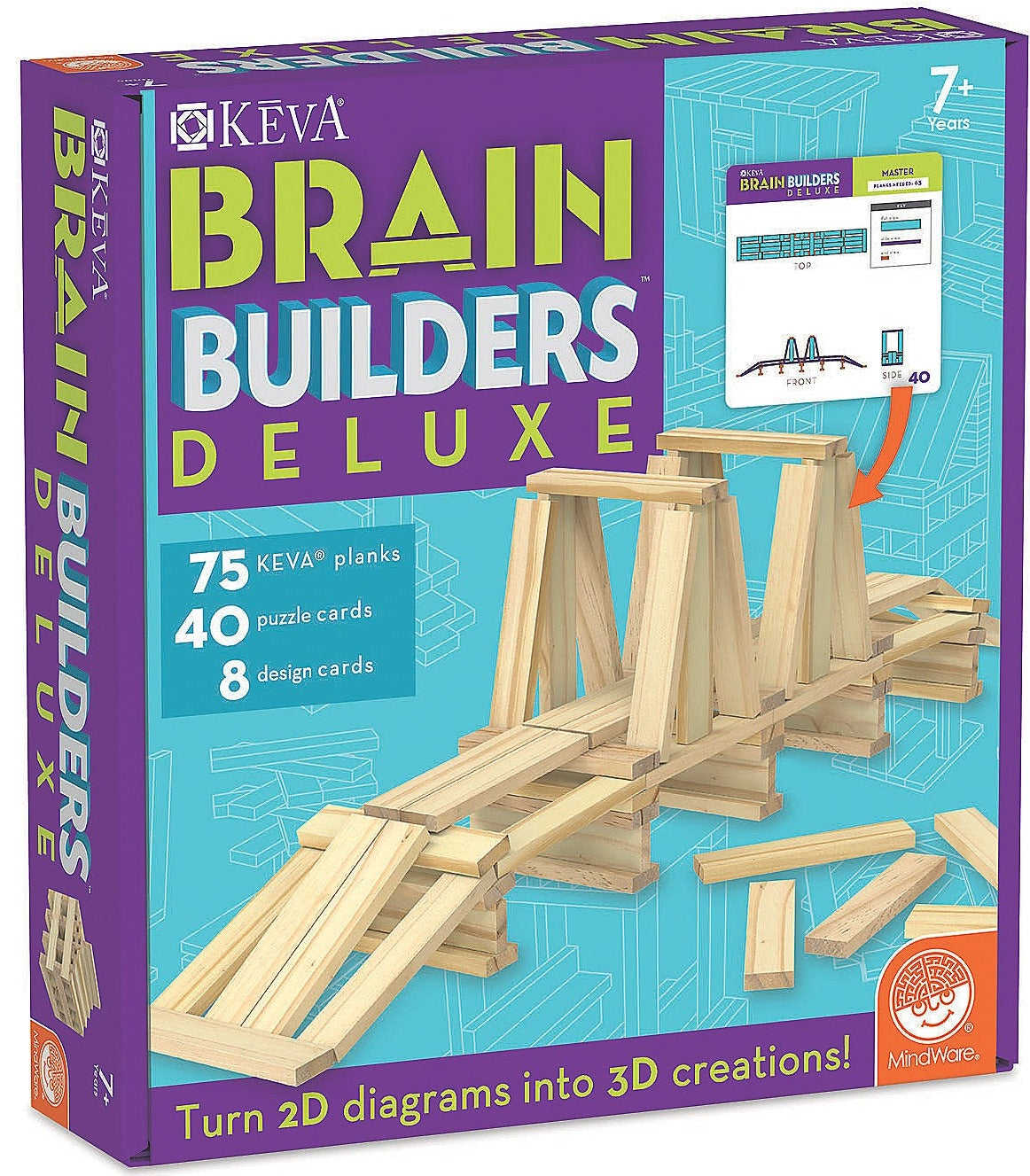 Keva Brain Builders Deluxe