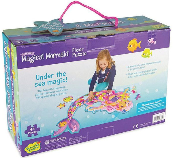 Magical Mermaid Floor Puzzle