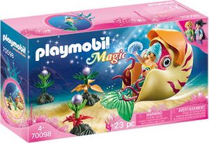 Magic - Mermaid with Sea Snail Gondola