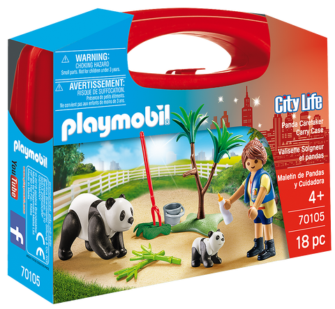 Playmobil - City Life 5653 Valisette Vétérinaire et Animaux
