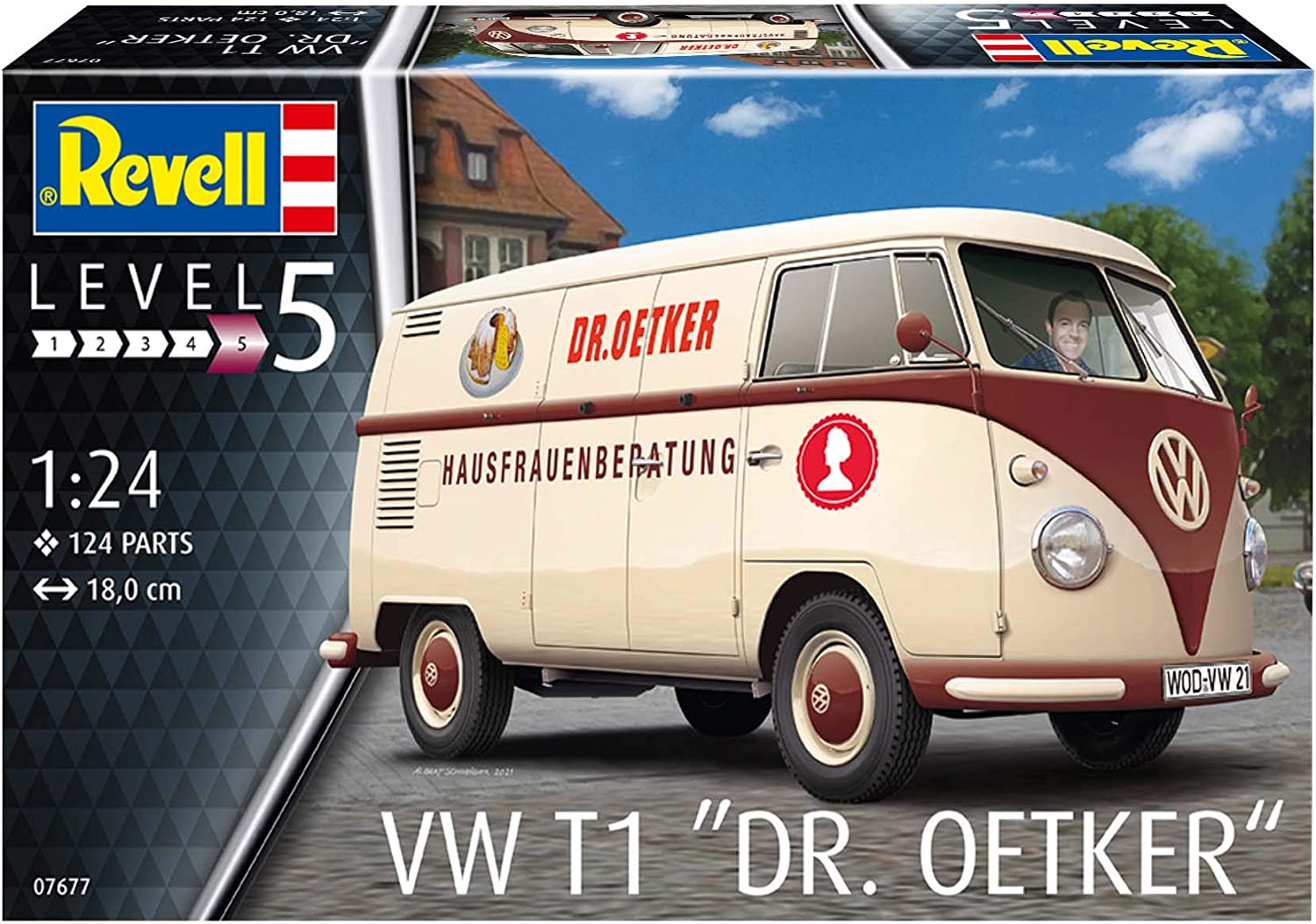  REVELL Model W/Paint VW T2 Bus : Toys & Games