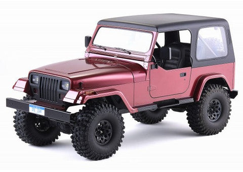 1/10 'Mashigan' RS Red RTR Wrangler YJ