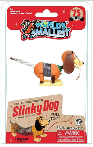 World's Smallest Slinky Dog