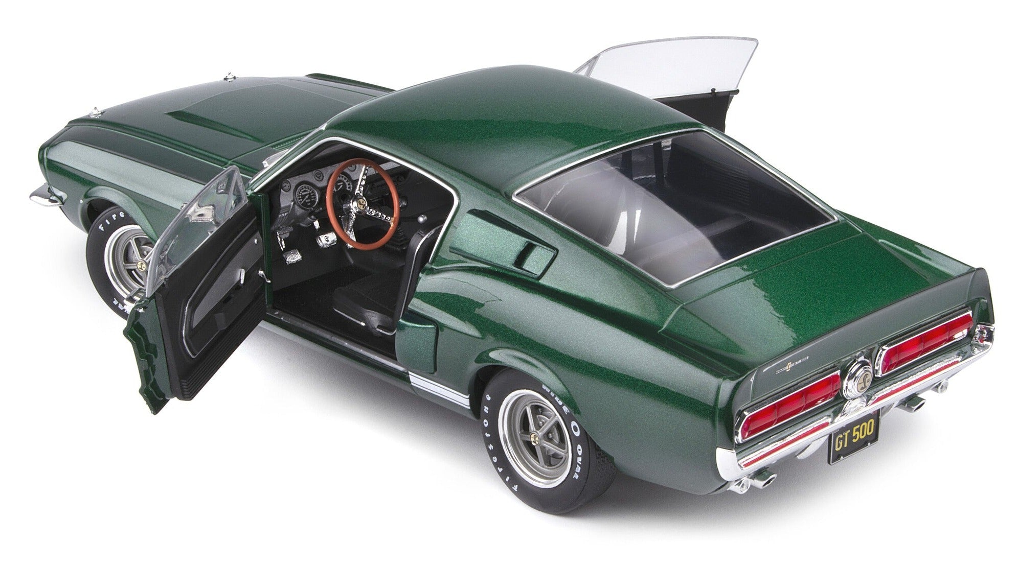 1/18 1967 Ford Shelby Mustang GT500 Green – Hobby Express Inc.