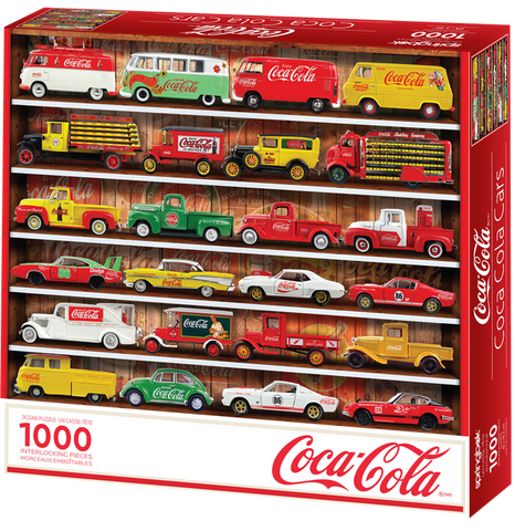 Coca-Cola Cars 1000pc Puzzle
