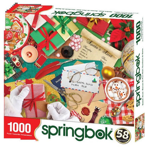 Santa's Desk 1000pc Puzzle