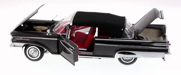 1/18 1959 Mercury Park Lane Closed Convertible Charcoal Metallic