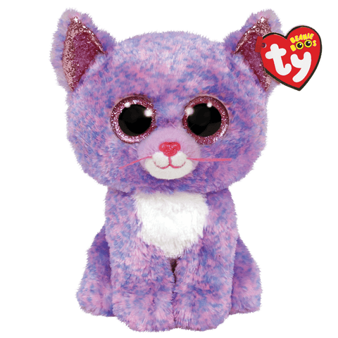 Cassidy - Purple Cat - Beanie Boo