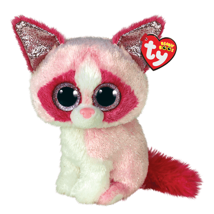 Mai - Pink Valentine Cat - Beanie Boo