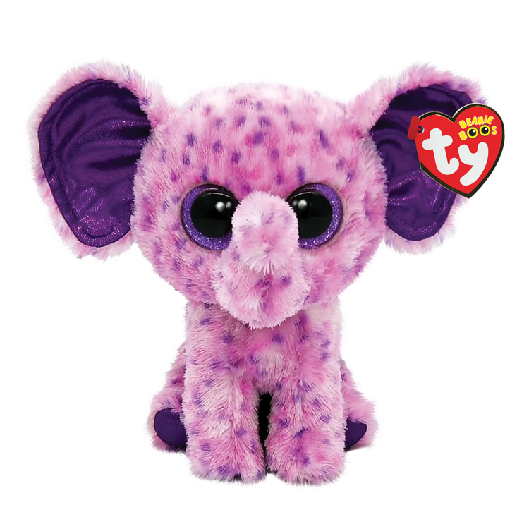 Eva - Purple Elephant - Beanie Boo