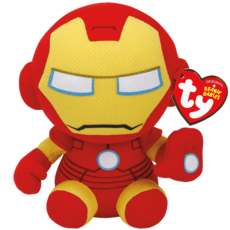 Iron Man Small Beanie Baby