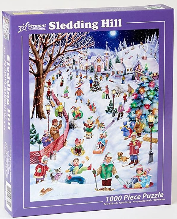 Sledding Hill 1000pc Puzzle