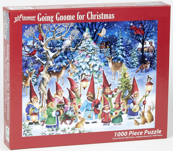 Going Gnome for Christmas 1000pc Puzzle