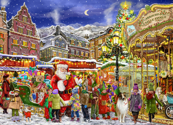 Christmas Carousel 1000pc Puzzle