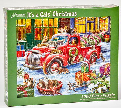 It's a Cats' Christmas 1000pc Puzzle VC1202