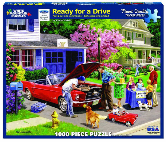 Ready for A Drive 1000pc Puzzle