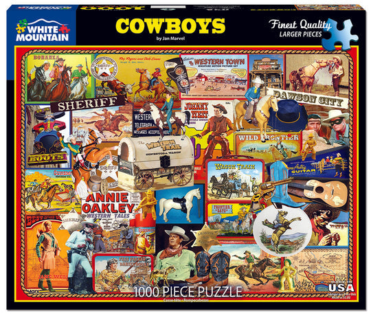 Cowboys 1000pc Puzzle