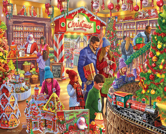 Christmas Sweetshop 1000pc Puzzle