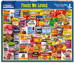 Foods We Loved 1000pc Puzzle