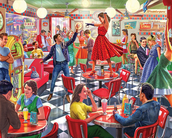 Dancing at the Diner 1000pc Puzzle