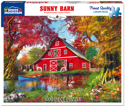 Sunny Barn 1000pc Puzzle