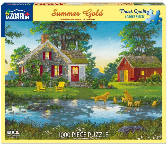 Summer Gold 1000pc Puzzle