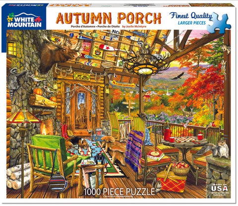 Autumn Porch 1000pc Puzzle