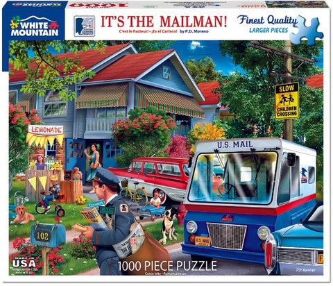 It's the Mailman 1000pc Puzzle