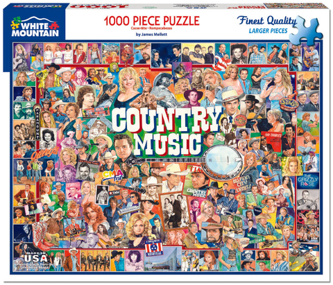 Country Music 1000pc Puzzle