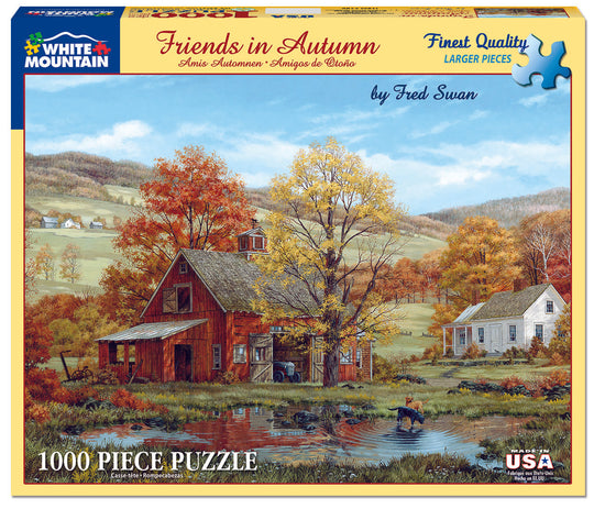 Friends in Autumn 1000pc Puzzle