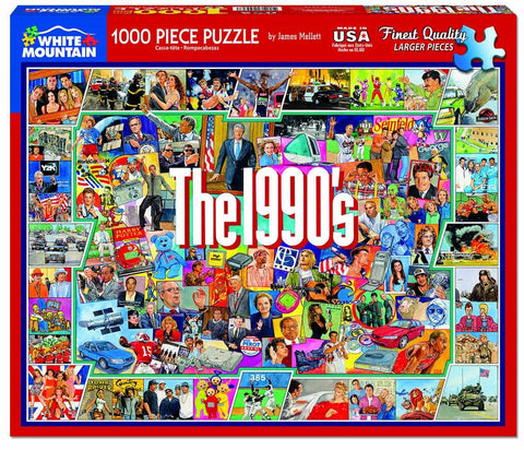 The Nineties 1000pc Puzzle